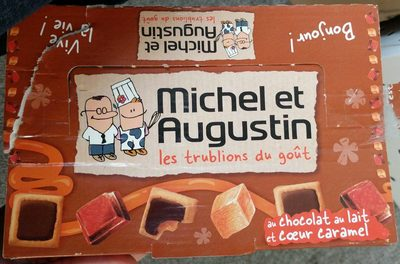Chocolat au lait et cœur Caramel