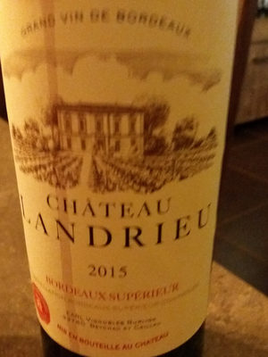 château Landrieu 2015
