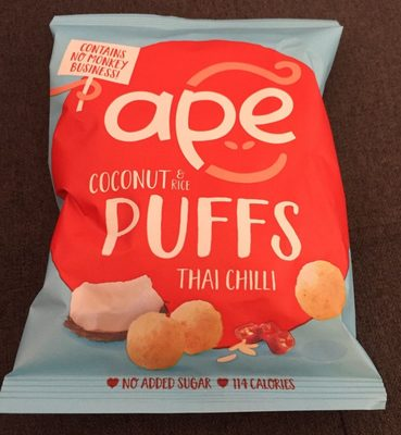Coconut & Rice Puffs Thai Chilli