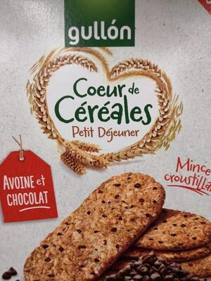 Cœur de céréales petit déjeuner avoine chocolat