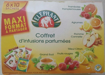 Coffret d'infusions parfumées