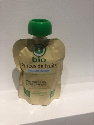 Compote pomme Bio super U
