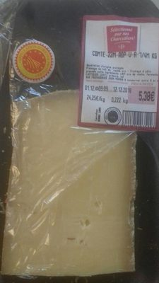 Comté 22 mois aop carrefour