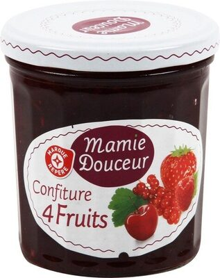 Confiture 4 fruits rouges