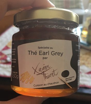 Confiture de thé Earl Grey pour fromage