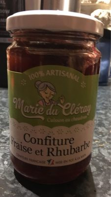 Confiture fraise et rhubarbe