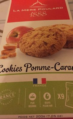 Cookies pomme caramel