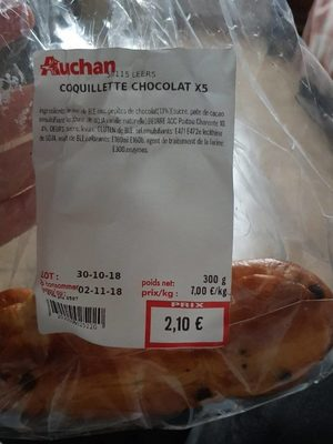 Coquillette chocolat