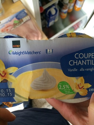Coupe Chantilly Vanille