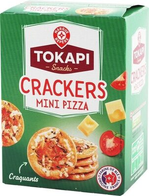 Crackers mini pizza