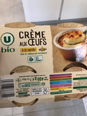Crème aux oeufs