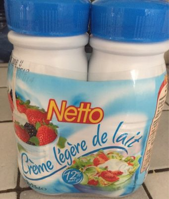 Crème légère de lait - Netto