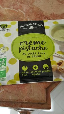 Crème pistache