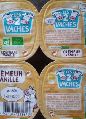 Crémeuh vanille