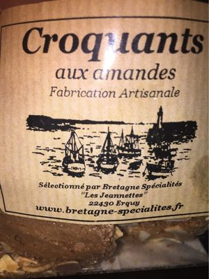 Croquants aux amandes