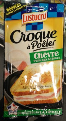 Croque à Poêler - Chèvre - Pain aux Graines