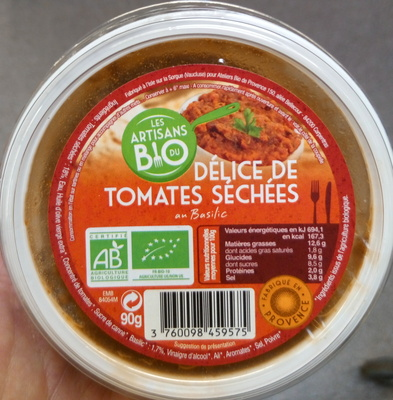 Délice de Tomates Séchées au Basilic