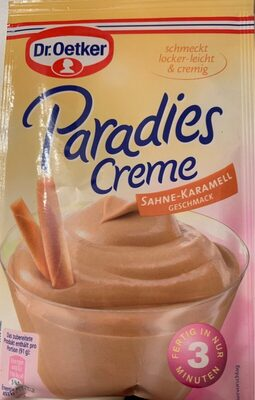 Dr. Oetker Paradies Creme Sahne karamell