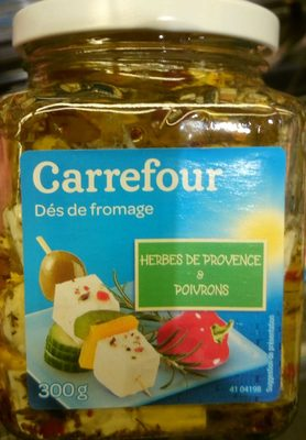 Dés de Fromage (Herbes de Provence & Poivrons)