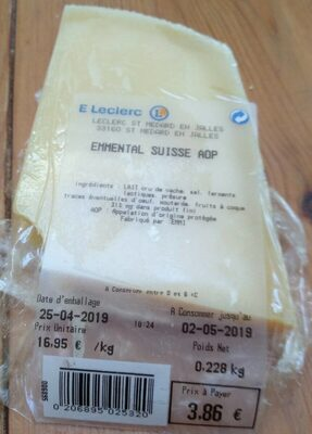 Emmental suisse aop