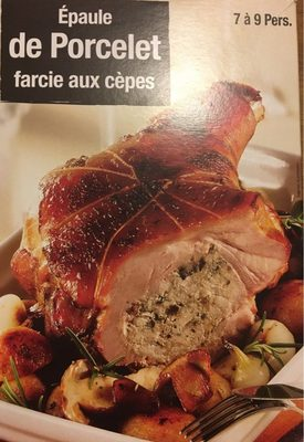 Epaule de porcelet farcie aux cepes