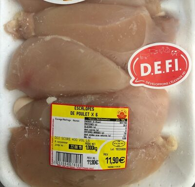 Escalope de poulet