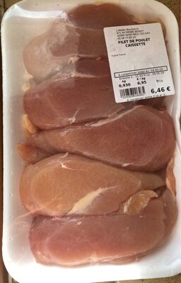 Filet de poulet caissette