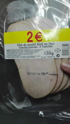 Filet de Poulet Doré au Four