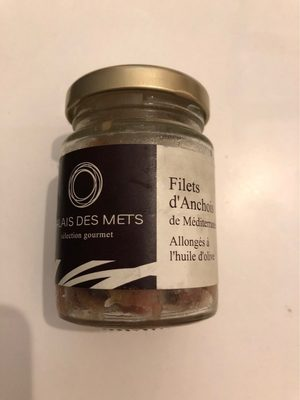 Filets d'anchois a l'huile d'olive PALAIS DES METS