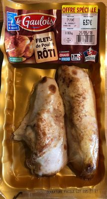 Filets de poulet rôti