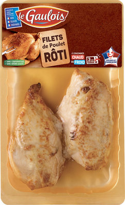 Filets de poulet rôti