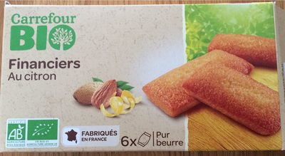 Financiers au Citron