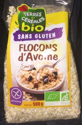 Flocons d'avoine complets bio sans gluten