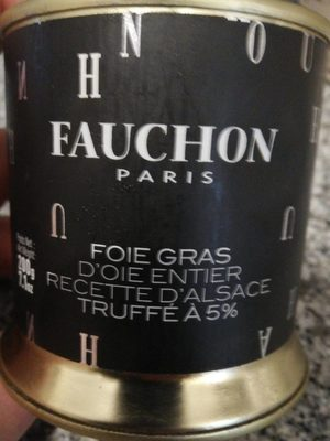 Foie gras d'oie entier truffé à 5%