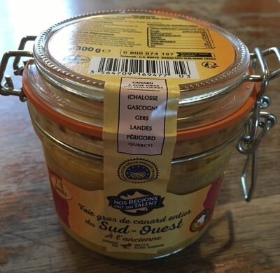 Foie Gras de canard entier du Sud-Ouest à l'ancienne