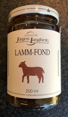 Fond d'agneau