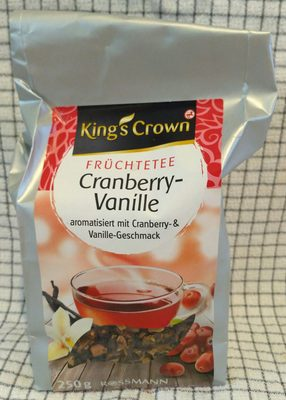 Früchtetee Cranberry Vanille
