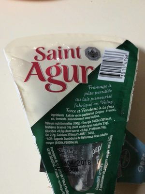 Fromage à pâte persillée au lait pasteurisé