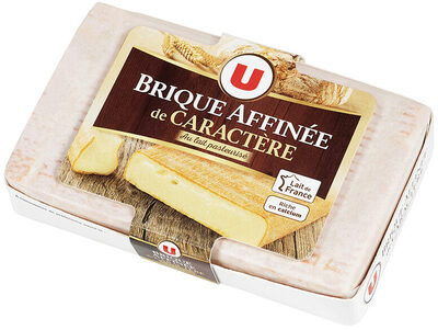 Fromage Brique pasteurisé affinée de caractère 31% de MG