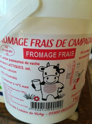 Fromage frais de campagne