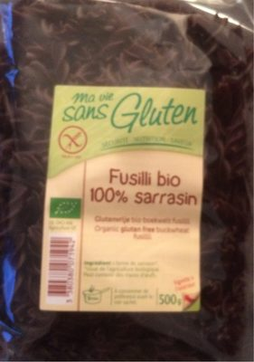 Fusilli 100 % Sarrasin Bio