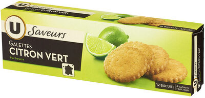 Galettes au citron vert