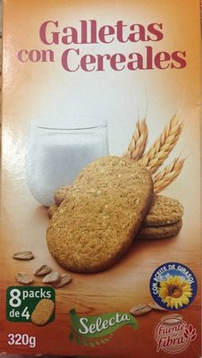 Galletas  con cereales