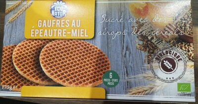 Gaufres épeautre-miel