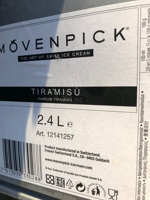 Gelato tiramisu