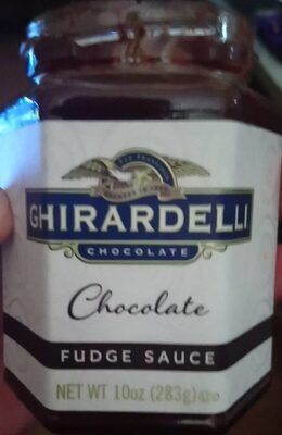 Ghirardelli chocolate fudge sauce