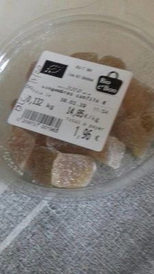 Gingembre  confits