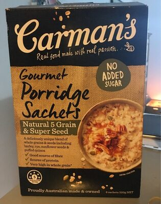 Gourmet Porridge Sachets