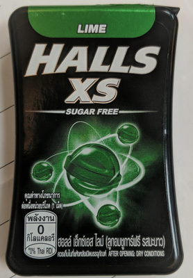 Halls XS Lime sugar free