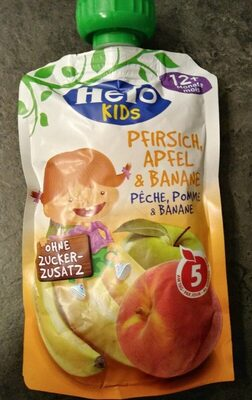 Hero kids pêche, pomme et banane